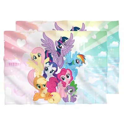 My Little Pony Friendship Is Magic  Pony Group  Pillow Case - 20 X 28 • $27.79