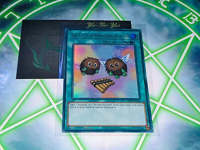 GFP2-EN152 The Flute Of Summoning Kuriboh Ultra Rare 1st Edition YuGiOh Card • £1.25