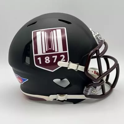 Virginia Tech Hokies CUSTOM Matte Black - 1872 Mini Football Helmet • $65