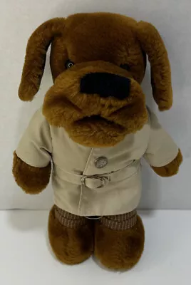 McGruff The Crime Dog Plush Toy Dakin 1979-81 In Trench Coat 10  Clean • $14.99