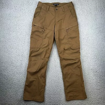 5.11 Tactical Pants Men’s 31x32 Brown Apex Cargo Flex-Tac Outdoor Work 74434 • $31.99