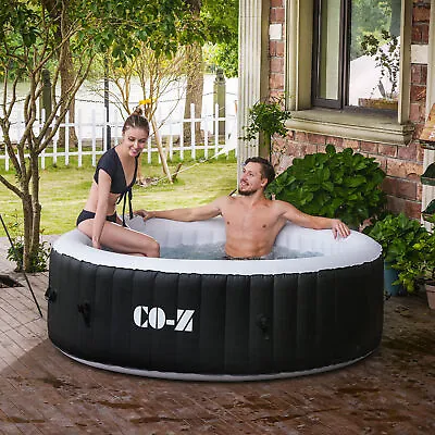 CO-Z 6 Person Inflatable Spa Tub 7' Portable Outdoor Hot Tub Pool W Air Pump US • $389.99