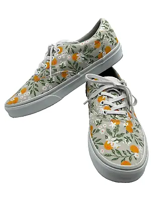 Vans Lace-Up Doheny Citrus Floral Sneaker Low Top Tennis Shoes Size 8 U.S. • $33.56