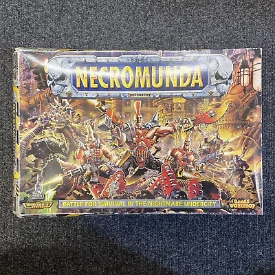 Games Workshop EMPTY BOX BIT ONLY 90s Necromunda 1st Set Ed 1995 Warhammer 40k • £24