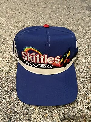 Vintage 90s Nascar Skittles Racing Team Ernie Irvan #36 Snapback Hat • $29.99