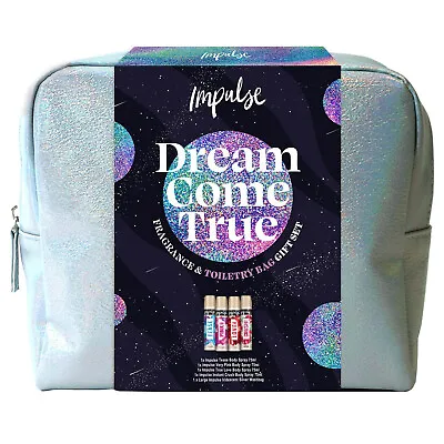 5Pcs Impulse Dream Come True Gift Set Body Fragrance Gift Set Ideal Xmas Gift • £116.95