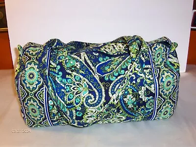 Vera Bradley Rhythm & Blues Weekender Travel Bag • $35