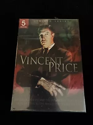 Vincent Price 5 Movies Limited Series DVD New Sealed! Ships Free! • $39.99