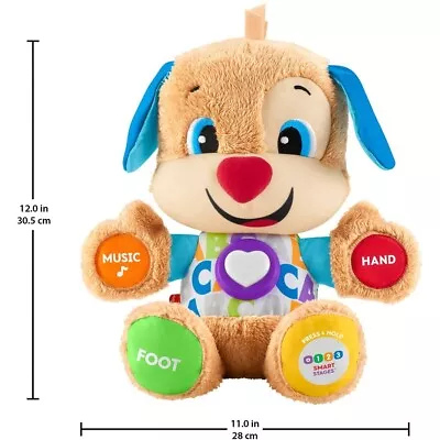 Fisher-Price Plush Baby Toy With Lights Music And Smart Stages Learning Content • $60