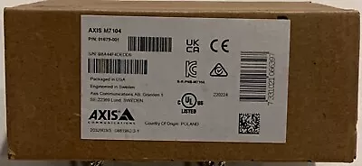 Axis M7104 Video Encoder • $229.99