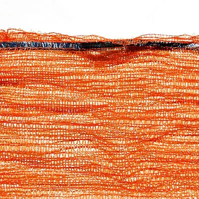 Orange Strong Net Woven Sacks Mesh Bags Logs Kindling Wood Log Vegetables Wr New • £15.05