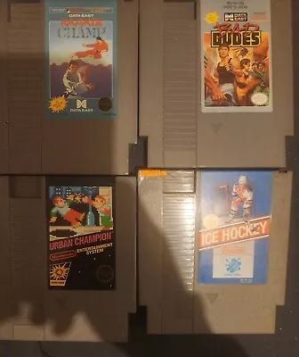 NINTENDO  NES Game Lot Of 4 Tested And Work  • $30
