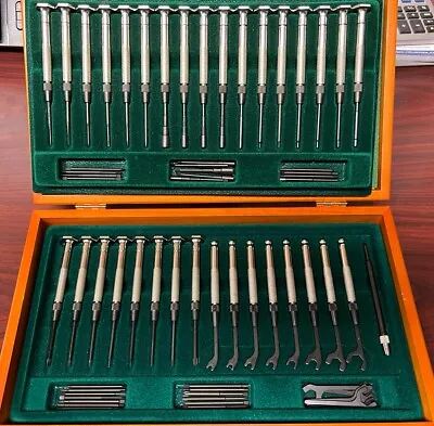 Acu-Min Precision Miniature Tools 65+ Pcs W/Wood Case Moody Tools Inc NEW • $259.99