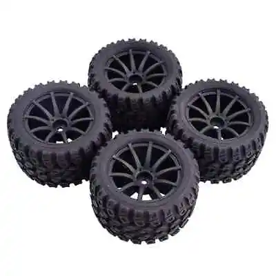 4 Pcs 1/16 Truck Tire For Trxs1/16 E-Revo Rubber Tire Diameter 80Mm Coupler 12Mm • $34.09