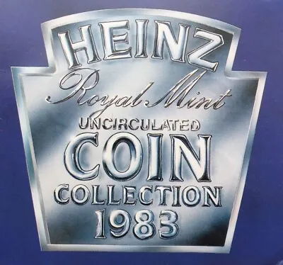 1983 Uncirculated Coin Collection - Heinz - United Kingdom - Bu Coin Year Set • £9.99