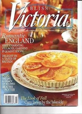 Victoria Magazine Sep/Oct2010 Romantic England Beatrix Potter & More • $5.59