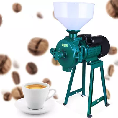 £240 • Buy 220V Electric Cereal Grinder Mill Feed/Flour Grain Wheat Rice Corn Mill + Funnel