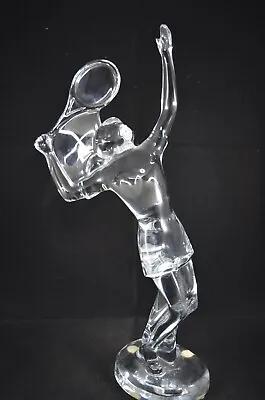 Stunning Baccarat Crystal - Lady Tennis Player • £110