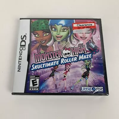 Monster High: Skultimate Roller Maze (Nintendo DS 2012) Brand New Sealed • $29.98