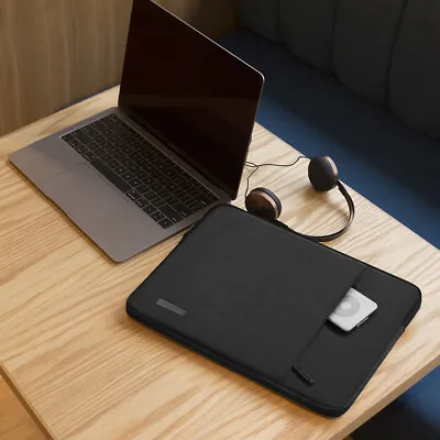 Black Laptop Sleeve Case For 2024 New 16  Macbook Pro M3 Apple Carry Bag Pouch • £9.99