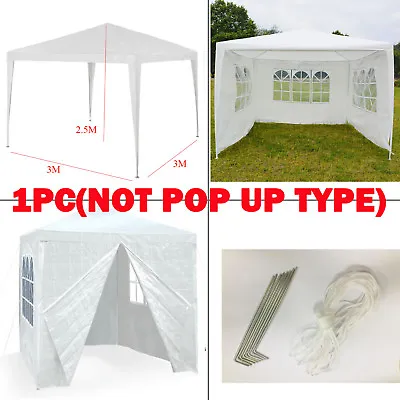£49.20 • Buy 3x3M 4M Party Wedding Tent Gazebo Waterproof Outdoor Garden Marquee Patio Canopy