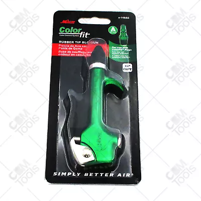 Milton S-148AC - Rubber Tip Blo Gun - A Style - Color Fit - 1/4  FNPT - GREEN • $10.41