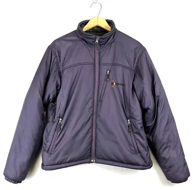 MOONSTONE Jacket Womens Large Lightweight Full Zip Purple Thermolite Micro • $39.99
