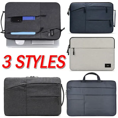 $20.99 • Buy Laptop Sleeve Carry Case Protective Bag For Macbook Lenovo Dell HP 12  13  15 