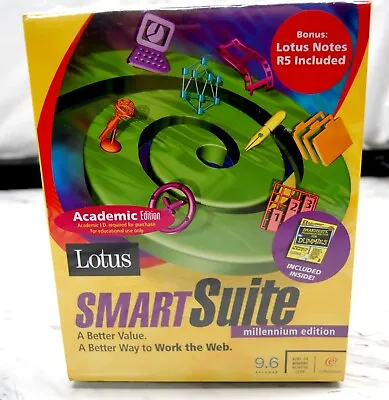 Lotus Smart Suite  Sealed In Original Plastic Ships Worldwide New In Box • £80.42