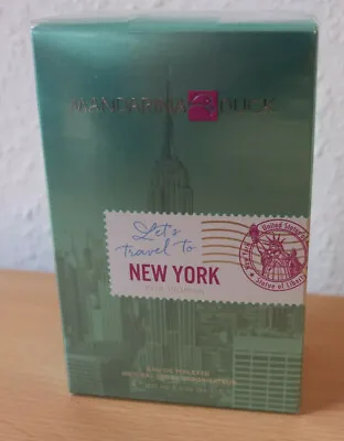 Mandarina Duck New York Woman Eau De Toilette 3.4oz New Boxed • $35.44