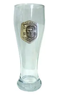 Ned Kelly Face Shot Stand Deliver Badge Pilsner Glass Gift Boxed Birthday 600ml • $31.95
