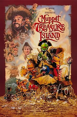 Muppet Treasure Island Movie Poster  - 11 X 17 Inches • $13.96