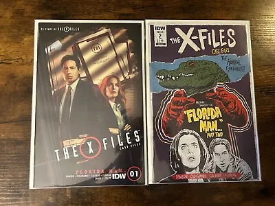 Full Set X-Files Case Files Florida Man #1 2 IDW Publishing (2018) 1-2 Complete • $8.99