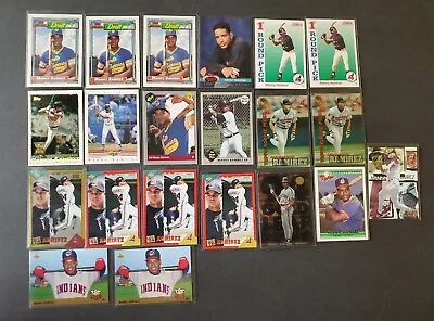 MANNY RAMIREZ ROOKIE CARD LOT 21 Cards T125 • $15