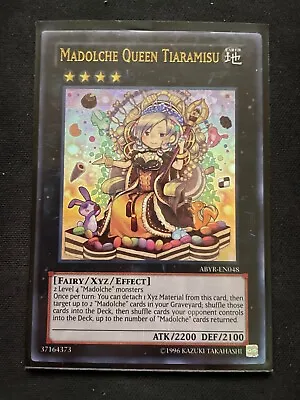 Yugioh! - Madolche Queen Tiaramisu [Unlimited] (ABYR-EN048) • $17