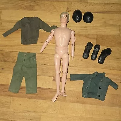 Vintage Original Action Man Figure With Accessories • £9.99