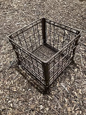 Vintage Wanzer Metal Milk Crate - United Steel & Wire Co. • $49