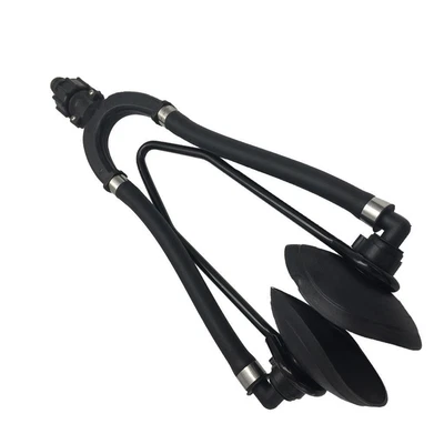 $40.32 • Buy Dual Feed Outboard Motor Water Flusher Round Ear Muffs For Boat Engine