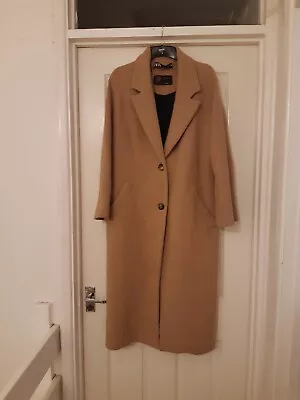 Zara Camel Wool Coat • £35.35