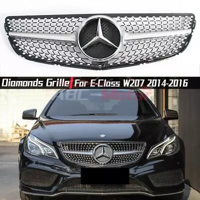 For Benz E250 E350 E400 E550 2014-16 E-Class W207 Coupe Dia-monds Grille W/Star • $179