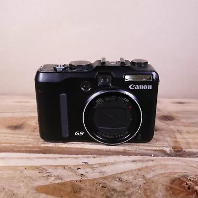 Canon PowerShot G9 Digital Camera Black - See Description • £79.95