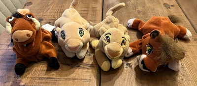 £19.95 • Buy Disney, The Lion King, 8inch Beanie Soft Toy Bundle, Simba,Nala,Pumbaa,kovu