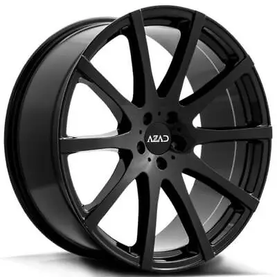 (4) 22  Azad Wheels AZ1970 Gloss Black Rims(B43) • $1680