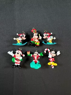 Hallmark Christmas Ornaments Small Holiday 6 Disney Mickey Mouse And Friends • $15.30