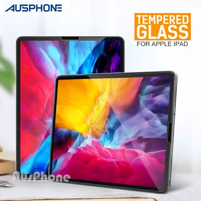 For Apple IPad Pro 11 12.9 10.5 9.7 Tempered Glass Screen Protector • $15.95