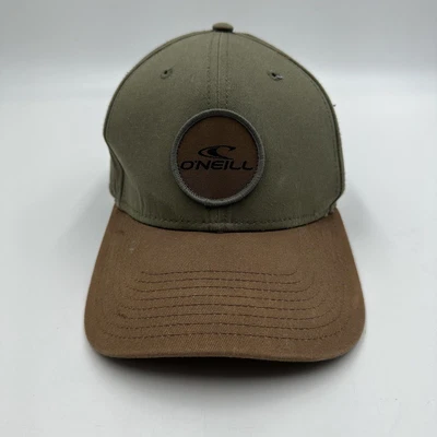 $7.92 • Buy Oneill Hat Mens Snapback Green Brown Cap Outdoors 