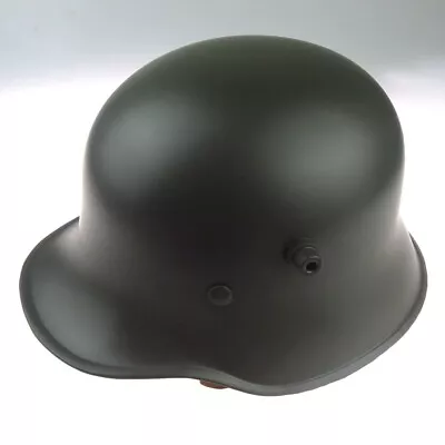 WWII WWI German Elite M18 M16 M1916 Steel Helmet Dark Green • $65.59