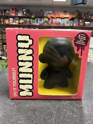 Munny Black DIY V3 Kid Robot Soft Vinyl Toy With 4 Mystery Accessories New • $79.99