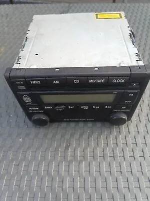 Mazda Miata MX5 OEM AM FM Radio Receiver Single CD Audio No Cassette Black(M13) • $70