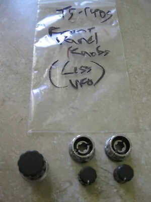 Kenwood TS-140S  Front Panel KNOB Set (less VFO Knob) In Excellent Shape • $25